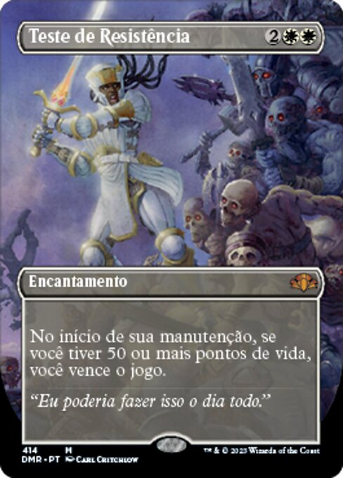 Teste de Resistência
