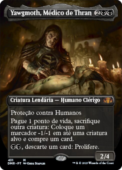 Yawgmoth, Médico de Thran