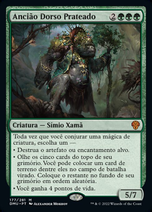 Ancião Dorso Prateado