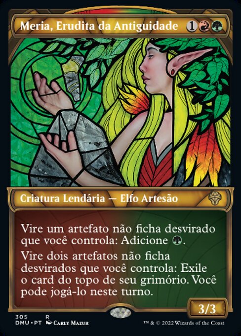 Meria, Erudita da Antiguidade