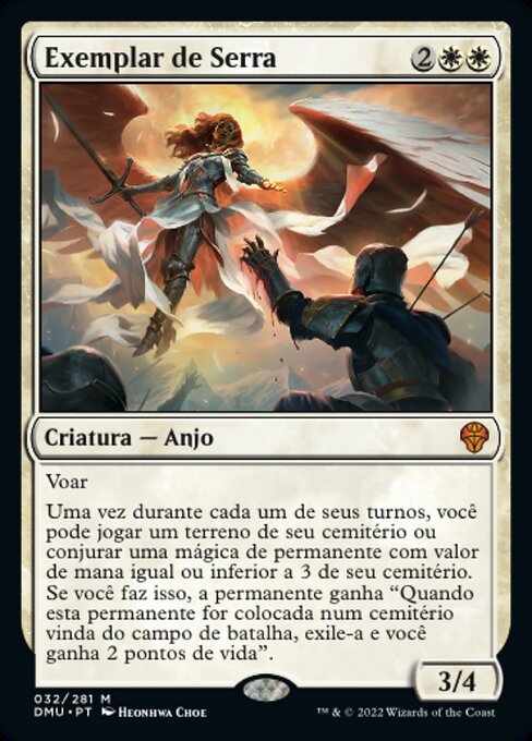 Exemplar de Serra