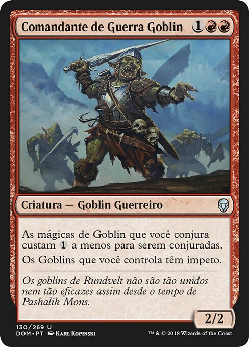 Comandante de Guerra Goblin