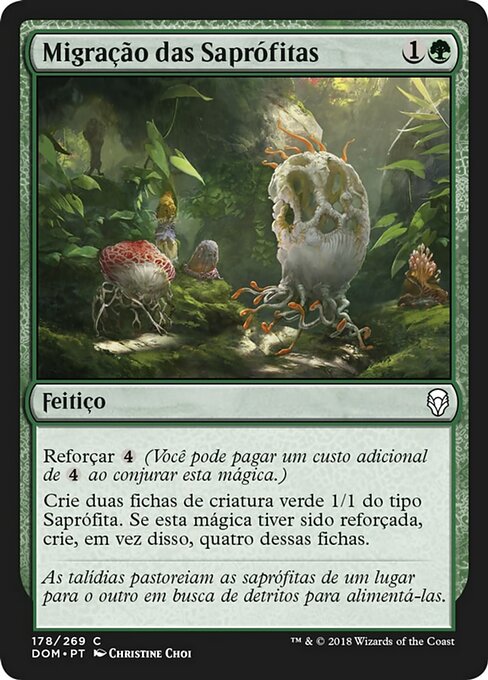 Migração das Saprófitas