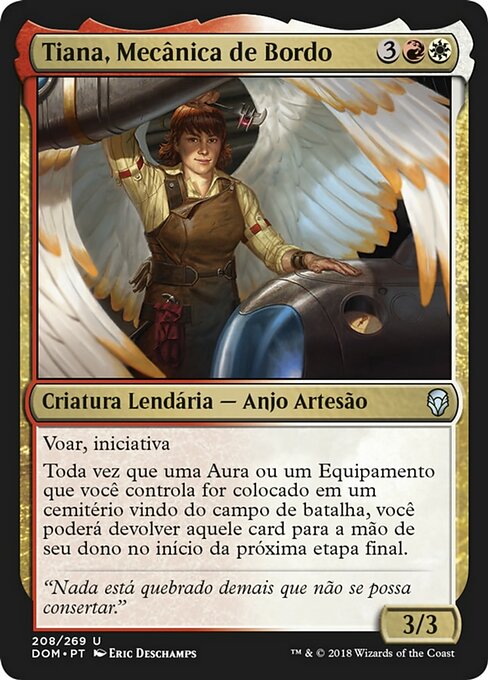 Tiana, Encarregada do Navio
