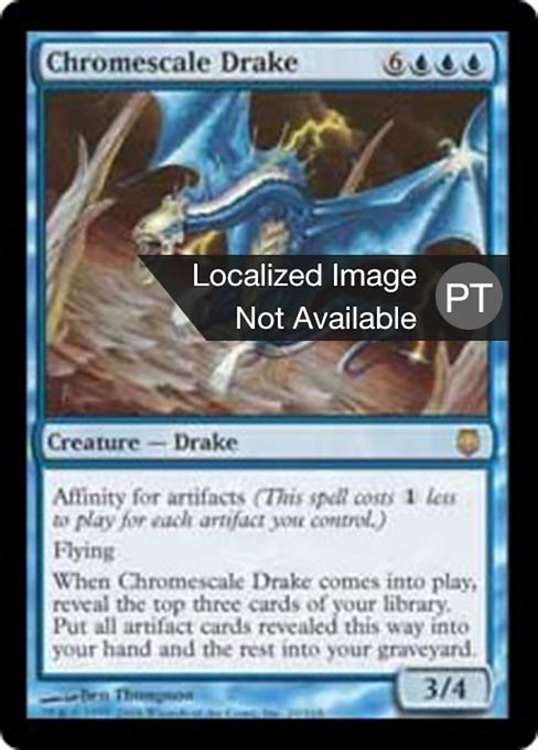 Dragonete de Escamas Cromadas