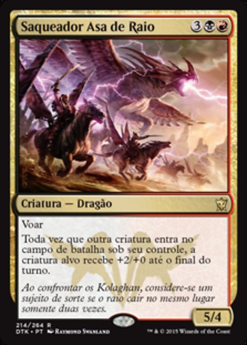 Saqueador Asa de Raio