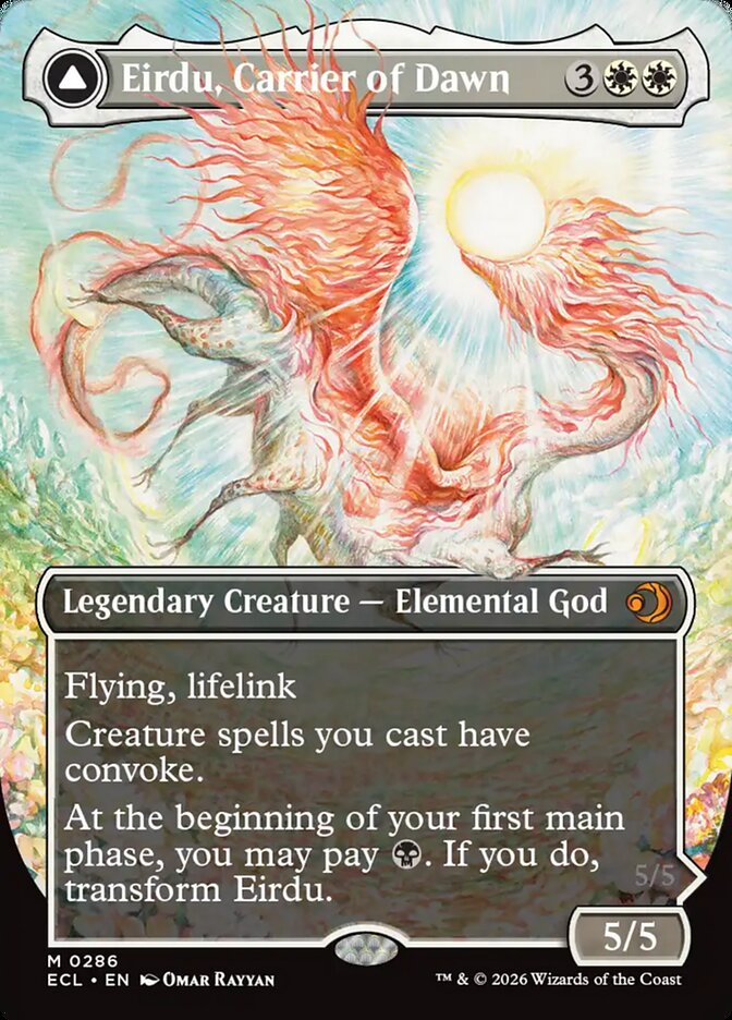 Eirdu, Carrier of Dawn // Isilu, Carrier of Twilight