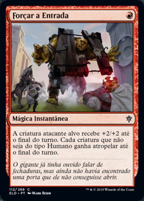 Forçar a Entrada