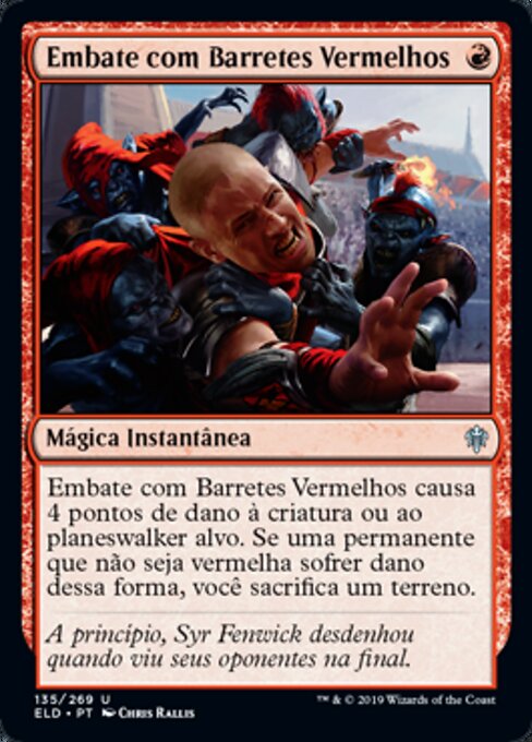 Embate com Barretes Vermelhos