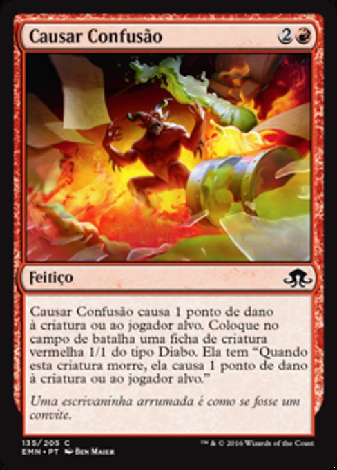 Causar Confusão