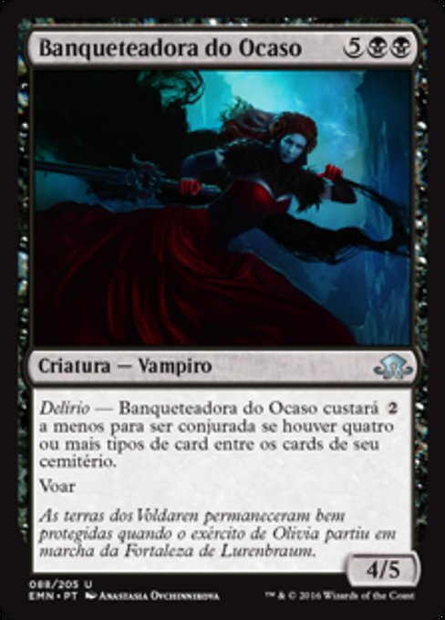 Banqueteadora do Ocaso
