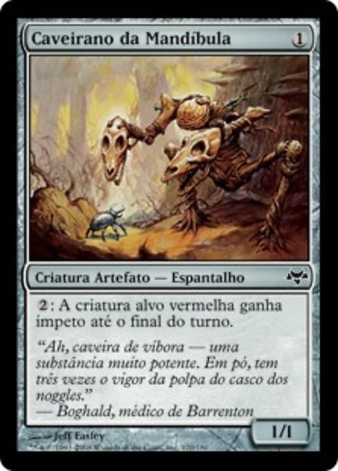 Caveirano da Mandíbula