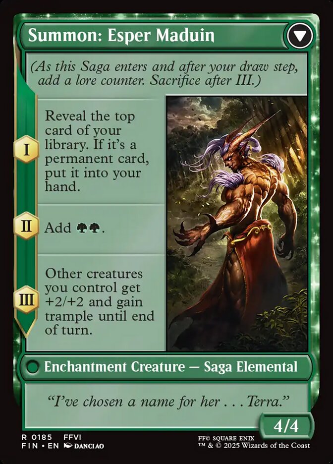 Esper Origins // Summon: Esper Maduin