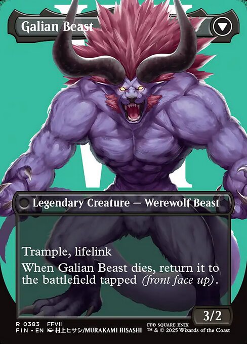 Vincent Valentine // Galian Beast