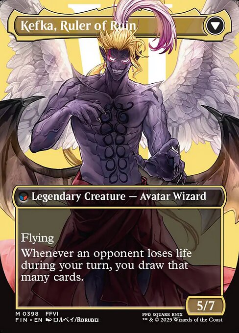Kefka, Court Mage // Kefka, Ruler of Ruin