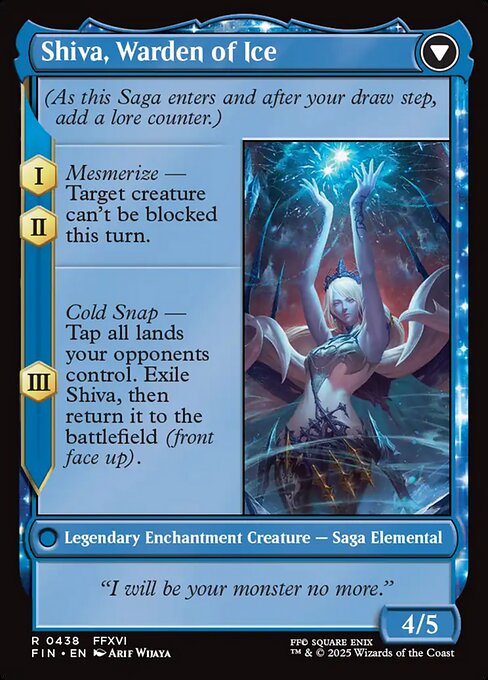Jill, Shiva's Dominant // Shiva, Warden of Ice
