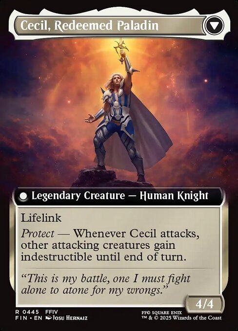 Cecil, Dark Knight // Cecil, Redeemed Paladin
