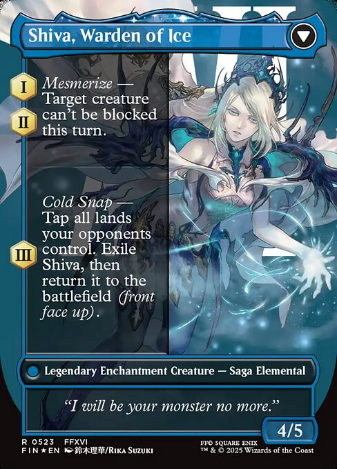 Jill, Shiva's Dominant // Shiva, Warden of Ice