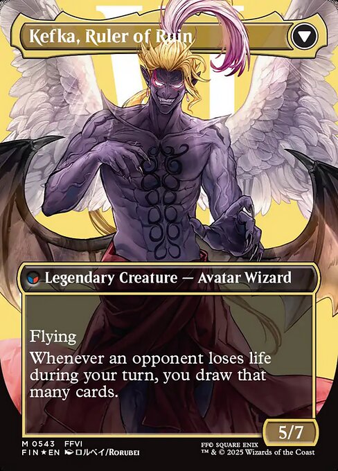 Kefka, Court Mage // Kefka, Ruler of Ruin