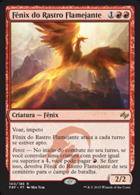 Fênix do Rastro Flamejante