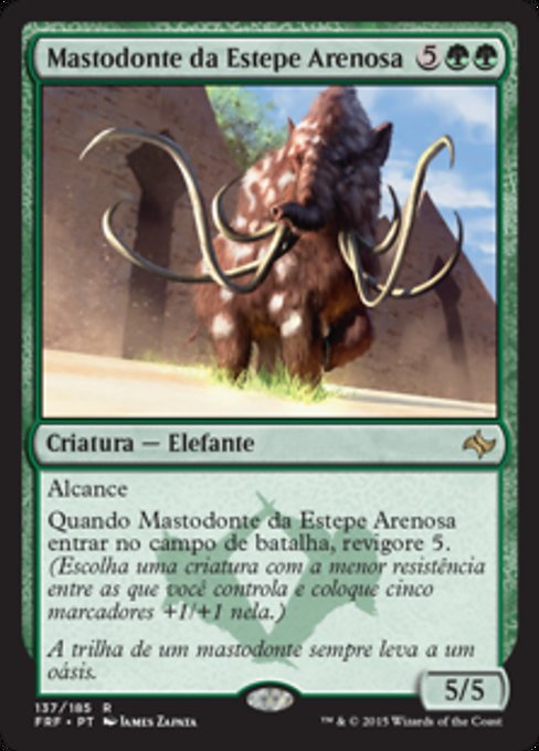Mastodonte da Estepe Arenosa