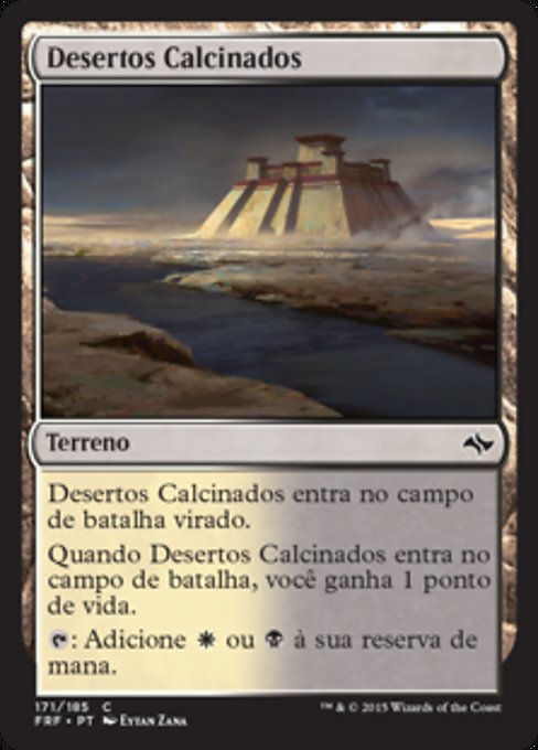 Desertos Calcinados