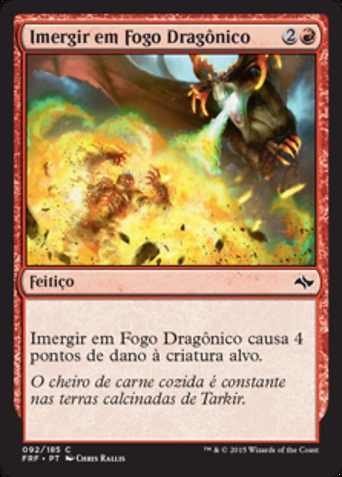 Imergir em Fogo Dragônico