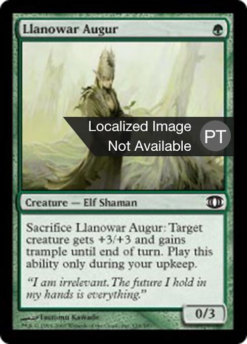 Auguratriz de Llanowar