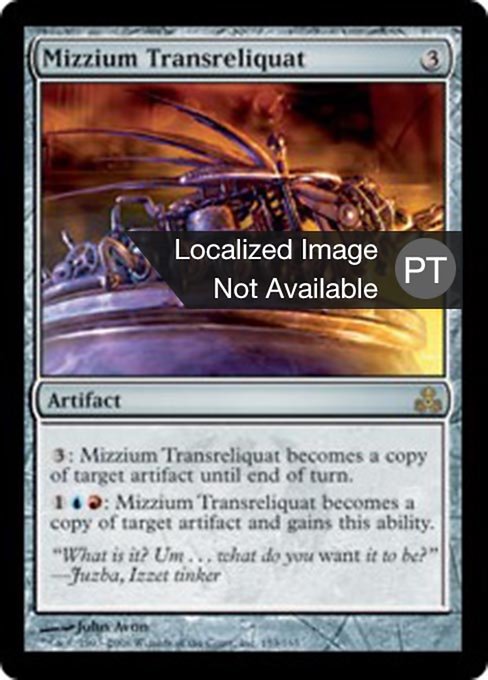 Transrelicário Mizzium
