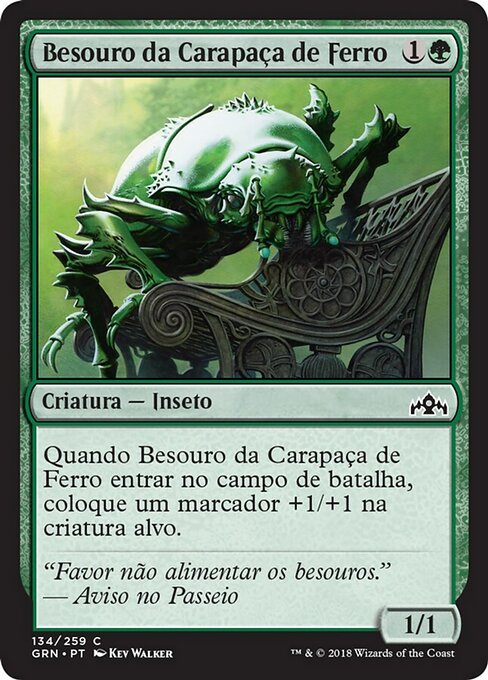 Besouro da Carapaça de Ferro
