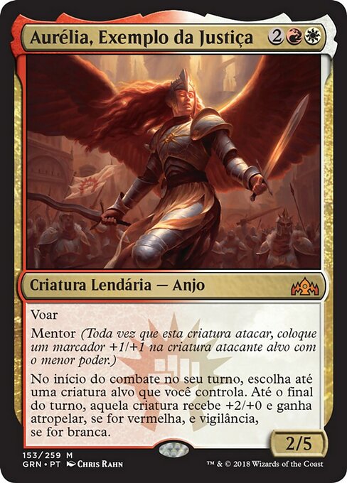 Aurélia, Exemplo da Justiça