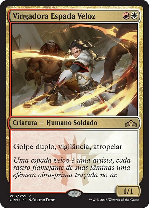 Vingadora Espada Veloz