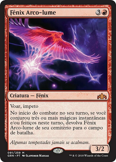 Fênix Arco-lume