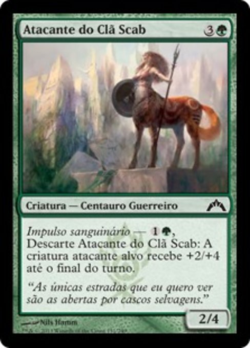 Atacante do Clã Scab