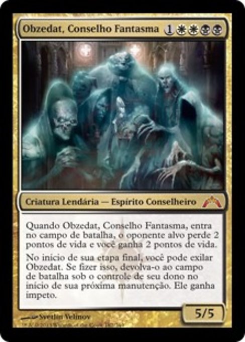 Obzedat, Conselho Fantasma