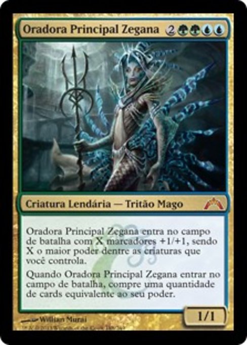Oradora Principal Zegana
