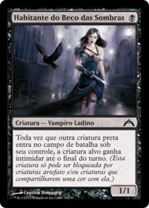 Habitante do Beco das Sombras
