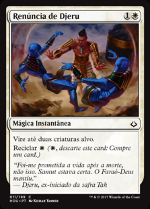 Renúncia de Djeru