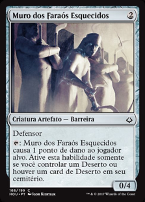 Muro dos Faraós Esquecidos