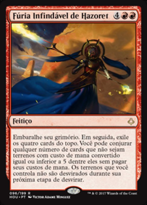 Fúria Infindável de Hazoret