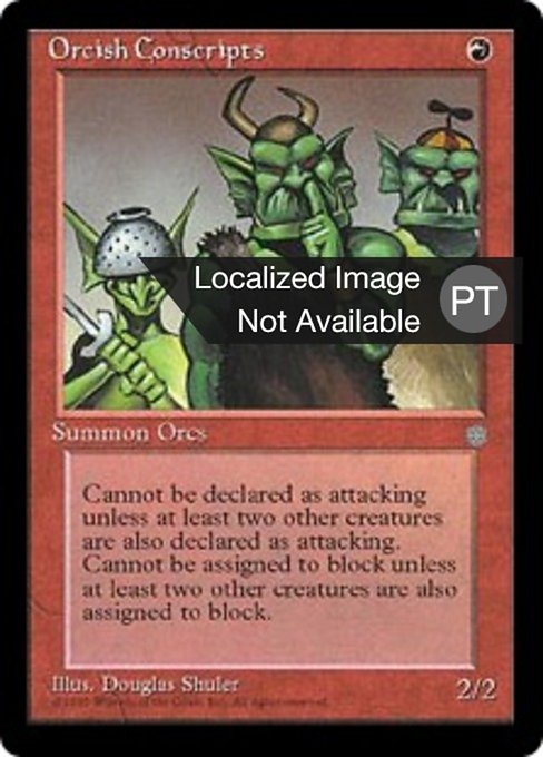 Recrutas Orcs
