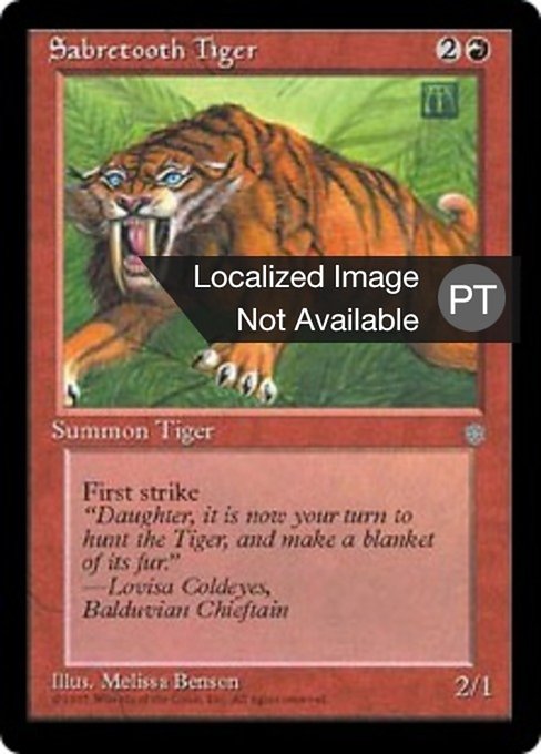 Tigre Dentes-de-Sabre