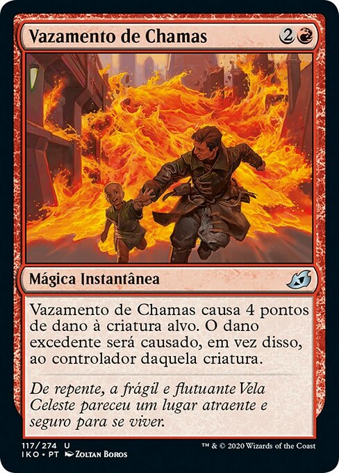 Vazamento de Chamas
