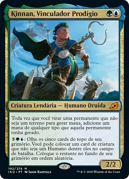 Kinnan, Vinculador Prodígio