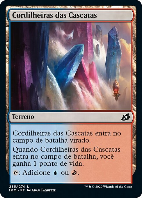Cordilheiras das Cascatas
