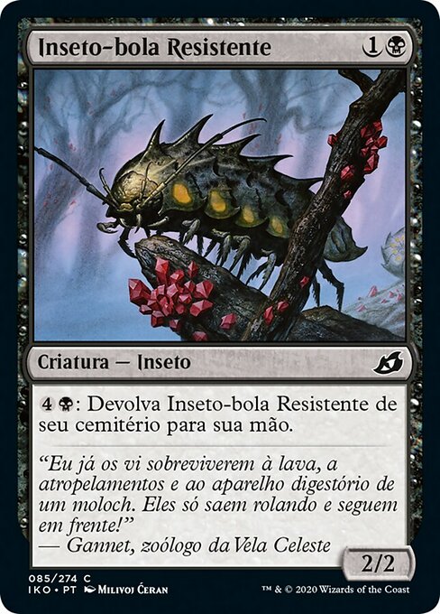 Inseto-bola Resistente
