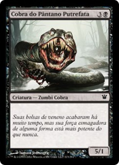 Cobra do Pântano Putrefata