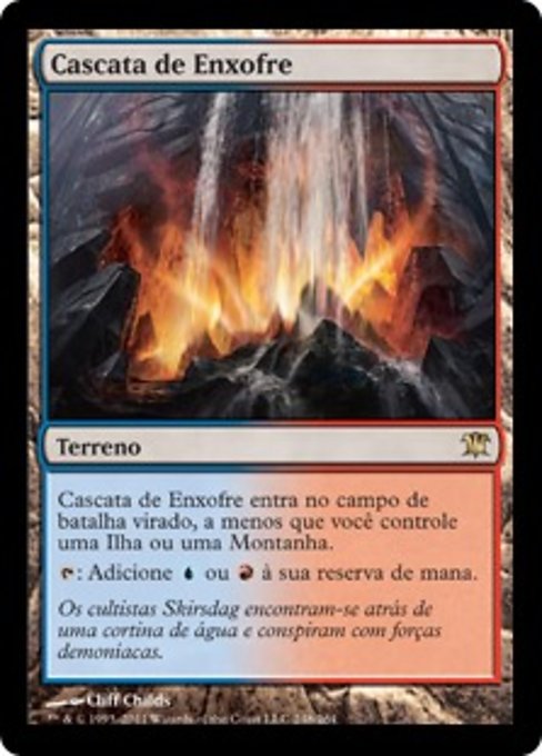 Cascata de Enxofre