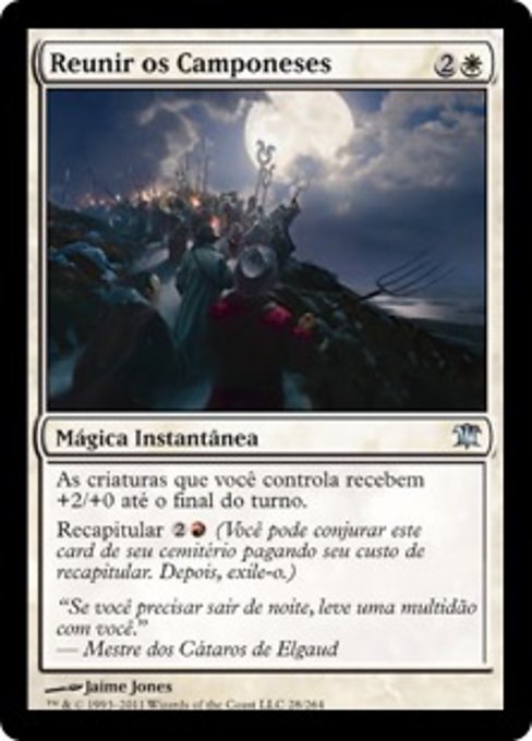 Reunir os Camponeses