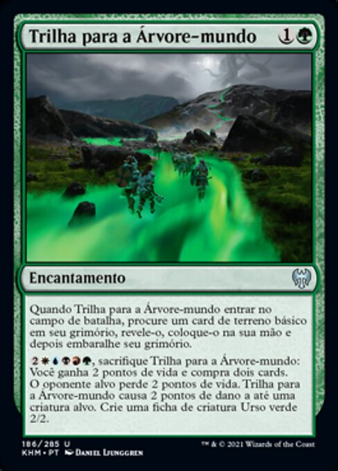 Trilha para a Árvore-mundo